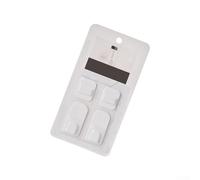 4-Pack Remote Holder System With Strong ABS Material For Living Room Bedroom Kitchen To Keep Remotes Secure And Easily Accessible(1set)