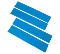 4 Pack Replacement Air Conditioner Filter for Mitsubishi Electric Split MSY-GE24NA MSY-GL24 MAC-2310FT-E, PU Sponge HVAC Filter, 420 x 82 x 5 mm (16.5" x 3.25"), Blue