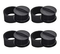 4 Pack Replacement Filter for Bissell Power Force & Helix Turbo Inner and Outer Filter Set for Bissell 32R9,203-7913