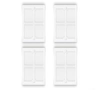 4-Pack Replacement Filters for Ecovacs for deebot X8 for t80