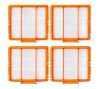 4-Pack Replacement Filters for Shark AV2800ZE/RV2820YE Robot Vacuum, High-Efficiency Filter Paper for Pet Hair & Dust, Easy Install