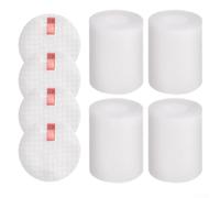 4-Pack Replacement Filters for Shark for IQ & AI Robot Vacuums, Foam and Felt Filter Kit Compatible with RV1001, RV1000, UR1000, AV1010, AV2501 Series