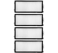 4 Pack Replacement HEPA Filters Compatible with Roborock Qrevo Master, Qrevo Slim,Saros Z70 Robot Vacuum Cleaner, Washable High-Efficiency Vacuum Filters Accessories