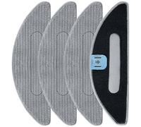 4 Pack Replacement Mop Pad Compatible with iRobot Roomba Combo i5+/ i5/ j5+/ j5 Robot Vacuum and Mop, Washable & Reusable Microfiber Cleaning Pads