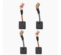 4 Pack replacement N257540 angle grinder brush,Carbon Brush Replacement,Durable copper-graphite material,Compatible with carbones para DeWalt DWE402 DWE4214 DWE402W DWE402N DWE402K DWE43066 DWE43066N