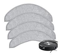 4 Pack Replacement Pads for iRobot Roomba Combo j7+/j9+, Washable Microfiber Pad for iRobot Roomba Combo j7+/j9+ Robot Vacuum Cleaner and Mop (Not Fit Roomba j7/j7+/