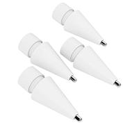 4 Pack Replacement Tips Compatible for Apple Pencil 2nd Gen/1st Gen/USB-C/Apple Pencil Pro,No Wear Out Pencil Tips,Metal Pencil Nibs for Precise Control-Pen Like 0.78mm Longer Tips