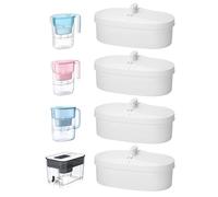 4 Pack Replacement Water Filter for Waterdrop WD-PF-01A Plus | Compatible with Waterdrop Pitcher Filtration System, Water Filter Cartridge for Reducing Limescale and Chlorine