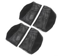 4-Pack Reusable Mesh Pond Planting Bags, Breathable Aquatic Grow Pots for Water Lily Containers and Floating Garden For, Flexible Submerged Herb Pots for Terraces and Outdoor Ponds, Black(round)