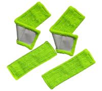 4 Pack Reusable Mop Pads Compatible with 3M Scotch-Brite M-005 Floor Mops, Microfiber Hardwood Floor Mop Pads Wet or Dry Use mop,Fit for Folding mop 15in*3.9in mop Head