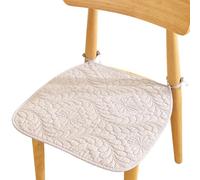 4-Pack Reversible Cotton Seat Cushions | Double-Sided | Machine Washable | 3 Sizes | All Season Use | For Home & Office (D 45 * 45cm/18 * 18in)
