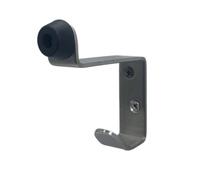 4 Pack Robe Coat Hook Over Door Top Door Stopper Stainless Steel Wall Protector Wall Mounted Satin