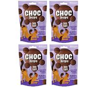 4 PACK ROSEWOOD CHOC DROPS DOG SAFE CHOCOLATE TREAT TRAINING BITE SIZE TREAT BUTTONS 200G