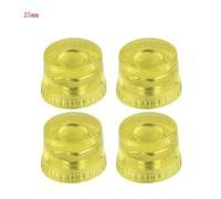 4-Pack Rubber Hammer Heads for Dent Repair Tools - Round Head Replacement Tips in 25mm, 30mm, 35mm & 40mm Sizes - Steel Core with Flexible Ye(25MM)