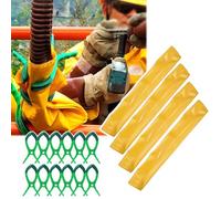 4-Pack Safety Insulating Blanket with 12 Clamps, 0.4kv 10kv Electrical Wire Work Insulated Blanket, under The Power/Transformer/Service Panel(0.4kv-39 3/8" x 78 3/4" (100x200cm))