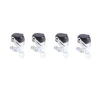 4 Pack Sealer Bar Stopper Wine Bottle Cork Sparkling Wine Champagne Cap Stainless Steel Bar Champagne Cork Silver Easy Install