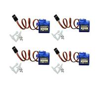 4 Pack SG90 9g Servo for RC Robot Helicopter Aircraft Control Car with 180 Degrees Rotation Light Weight Small Size Fixed-Wing Glider Robotic Arm Models