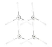 4 Pack Side Brush Compatible with for Tefal Explorer Serie 60 RG7447 RG7455 RG7447wh, Robot Vacuum Cleaner Replacement Parts Corners and Pet Hair Cleaning