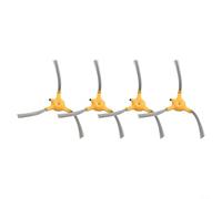 4 Pack Side Brush Replacement for Medion Robot Vacuum S12SW MD20041 MD19601 - For Edge Sweeping Brush Set for Corner Cleaning, Deep Clean Maintenance Accessory