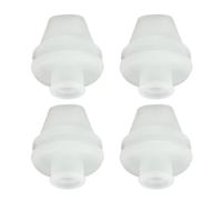 4 Pack Silicone Bite Valve Replacement Stainless Steel Water Bottle Mouthpiece Outdoor Activity Gear Universal Water Bottle Valve