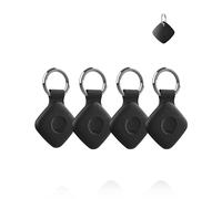 4 Pack,Silicone Case for UGREEN FineTrack - Shockproof, Signal-Compatible case - Durable, and Anti-Lost Design, Balck