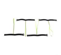 4 Pack Ski Glove Safety Strap with Reflective Strips for Hanging Gloves, Elastic Wrist Lanyard to Prevent Loss for Skiing Camping Fishing Outdoor Sports