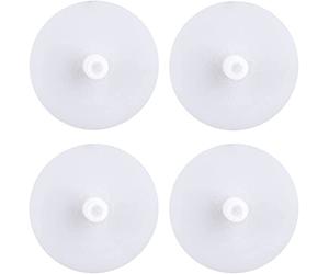 4 Pack Smart Airlock Pickle Pipe Silicone Waterless Fermentating Airlock Lids for Mason Jar Fermentation - Wide Mouth Transparent