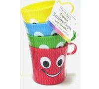4 Pack Smiley Cups with Handles