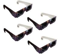 [4-Pack] Solar Eclipse Viewers CE and EN ISO 12312-2:2015 Certified For The Requirements of PPE Regulation (EU) 2016/425 - Part 2: Filters For The Direct Observation Of The Sun