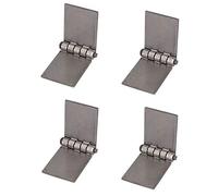 4 Pack Solid Drawn Steel Butt Hinge Extra Heavy Duty Industrial 50x137mm