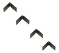 4 Pack Solid Drawn Steel Butt Hinge Extra Heavy Duty Industrial 50x240mm