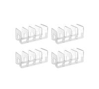 4 Pack Space-Saving Vertical Shoe Rack Organizer-Multi-Layer,Easy-to-Assemble, Compact Storage for Home Entryway Cabinet
