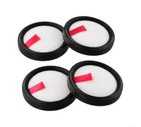4 Pack Spare Filters for DEVOAC N300 and For Haier T19B Handheld Vacuum Cleaner Enhancing Air Filtration and Device Functionality (4 PACK)