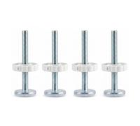 4 Pack Stair Gate Spindle Bolts, M10 x 100mm Stair Gate Fittings | Safety Gate- No Drill Baby and Pet Safety Gate Fittings, Compatible with Lindam Dreambaby Safety 1st