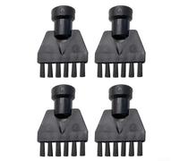 4-Pack Steam Cleaning Brushes for Karcher For SC Series Models with Brass Brush Heads and Streamlined ABS Body for Enhanced Maneuverability (1)