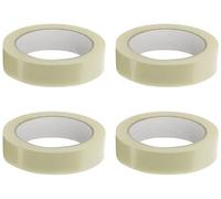 4 Pack Sticky Sellotape Roll | 24mm x 40m Clear Packaging Tape - Celltape Rolls | Extra Long Packing Transparent Tape Rolls for Sticky Sealing, Parcels Packing, Crafts and Sellotape Dispenser Tape.