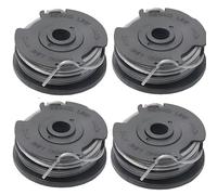 4 Pack Strimmer Spool Line Compatible with Bosch Art 24/27/30/30-36 LI & AdvancedGrassCut 36, Double Autofeed Replacement Nylon Spool F016800351 for Grass Trimmer