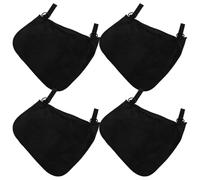 4 Pack Stroller Side Storage Bag Oxford Waterproof Black for Handlebar