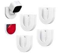4 Pack Strong Adhesive Wall Mount for Blink Mini Indoor Camera,Two Ways Easy Installation, No Drilling or Screw Secured Fixed (Blink Mini is not Included)