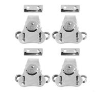 4 Pack Strong Tension Butterfly Latch for Secure Attachment on Tool Boxes Lockers Flight Cases and Professional Equipment Storage Cases
