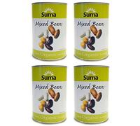 (4 PACK) - Suma - Organic Mixed Beans | 400g | 4 PACK BUNDLE
