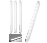 4 Pack T8 18W Fluorescent Tube Lamps 600mm, 6500K Cool White CFL Bulbs, G13 2 Pin Base High Efficiency Lamps for Strip Lights, Energy Saving Consumption Tubes Light, Suitable for Kitchen, Bathroom