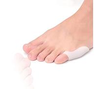 4 Pack Tailor’s Bunion Foot Pain Relief Pads | Soft Silicone Gel Bunionette Toe Pads for Women and Men | Tailor Bunions Toes Cushion Corrector and Protectors for Tailors, Calluses, Blisters, Corns