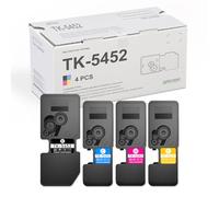 4 Pack TK5452 Toner Cartridge: Compatible TK5452K TK5452C TK5452M TK5452Y Toner Replacement TK-5452 Toner for Kyocera ECOSYS PA2600cwx PA2600cx MA2600cwfx MA2600cwx Printer