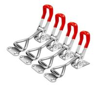 4 Pack Toggle Latch Clamp 4001 Adjustable 304 Stainless Steel Toggle Hasp Latches for Smoker Lid Jig Freezer Door
