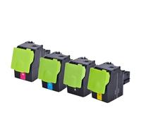 4 Pack Toner Cartridge Compatible With Lexmark CS317 CS417 CS517 CX317 CX417 CX517 CS317dn CX317dn CS417dn CX417de CS517de CX517de