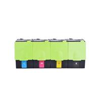 4 Pack Toner Cartridge Compatible With Lexmark CS317 CS417 CS517 CX317 CX417 CX517 CS317dn CX317dn CS417dn CX417de CS517de CX517de