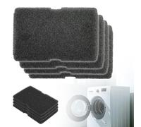 4 Pack Tumble Dryer Evaporator Sponge, Replacement Condenser Dryer Sponge, Compatible with Blomberg, ElektraBregenz, Beko, Tumble (Black 4 Pcs)