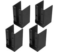 4 Pack Type B Joist Hangers, Beam Connectors, Concealed Flange Hangers for 5 cm Swinging Beam