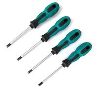 4 Pack U Type Screwdriver M1.7 / M2.0 / M2.3 / M2.6 U Fork Type Special Screwdriver Magnetic Screwdriver CRV Multifunction Hand Tool Set Blade Magnetic Slotted Screwdriver M